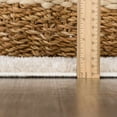 thumbnail image 3 of BoutiqueRugs Beynon Contemporary Area Rug - Machine Washable - Peach, Medium Gray - 5'3" x 7', 3 of 9