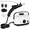 White, variant on Aoresac 2500W Handheld Steam Cleaner - Powerful High Temperature Pressure Steam for Multi-Surface Cleaning - Portable & Easy to Use