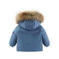 thumbnail image 6 of ZACPNCV Toddler Boys Girls Snowsuit Bib Snow Pants Winter Outfit Coat Sets Beige, 6 of 8