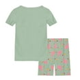 thumbnail image 5 of ATAIKU 3-9Y Little Girls Unicorn Pajamas Short Sleeve Pjs Kids Summer 2-piece Sleepwear Sets, 5 of 7