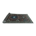 thumbnail image 2 of Ahgly Company Indoor Round Persian Light Blue Traditional Area Rugs, 8' Round, 2 of 4
