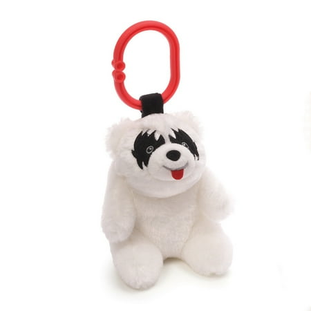 Teddy Rattle - Gund Baby My First Kiss Demon Stuffed Baby Rattle, Teddy Bear