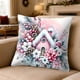 thumbnail image 5 of Fundas de almohada navideñas de 45 x 45 cm, decorativas, de tela suave y con cremallera oculta para decoración del hogar., 5 of 6