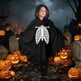 thumbnail image 6 of Zylarhe Girls Halloween Jumpsuits Dance Stage Performance Party Outfit Playful Home Wear for Toddlers Black 4-5 Years, 6 of 8