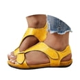 thumbnail image 3 of Fukaraa Slip-On Orthotic Sandals Women Arch Support Adjustable Beach Casual Open Toe, 3 of 8