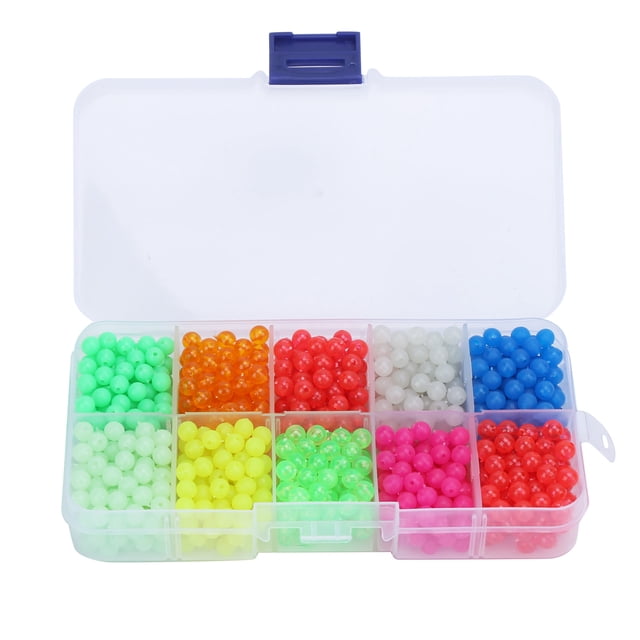 Beads, Long Luminous Time Fishing Beads Set Easy To Use For Fishing Stopper Beads Set A,Stopper Beads Set B