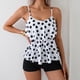 thumbnail image 3 of Traje de baño de 2 piezas para mujer, trajes de baño para mujer, traje de baño bikini de moda para mujer, pantalones planos que cubren el vientre y traje de baño para mujer, 3 of 8