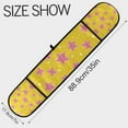 thumbnail image 3 of Yayeee Double Oven Mitt Kitchen Heat Resistant Baking 35" x7" Quilted Glove, Big Pink Stars Pattern, 3 of 6