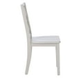 thumbnail image 4 of Linon Nico Side Chair Lattice Back Design in Crisp Light Gray Finished Wood, 4 of 12
