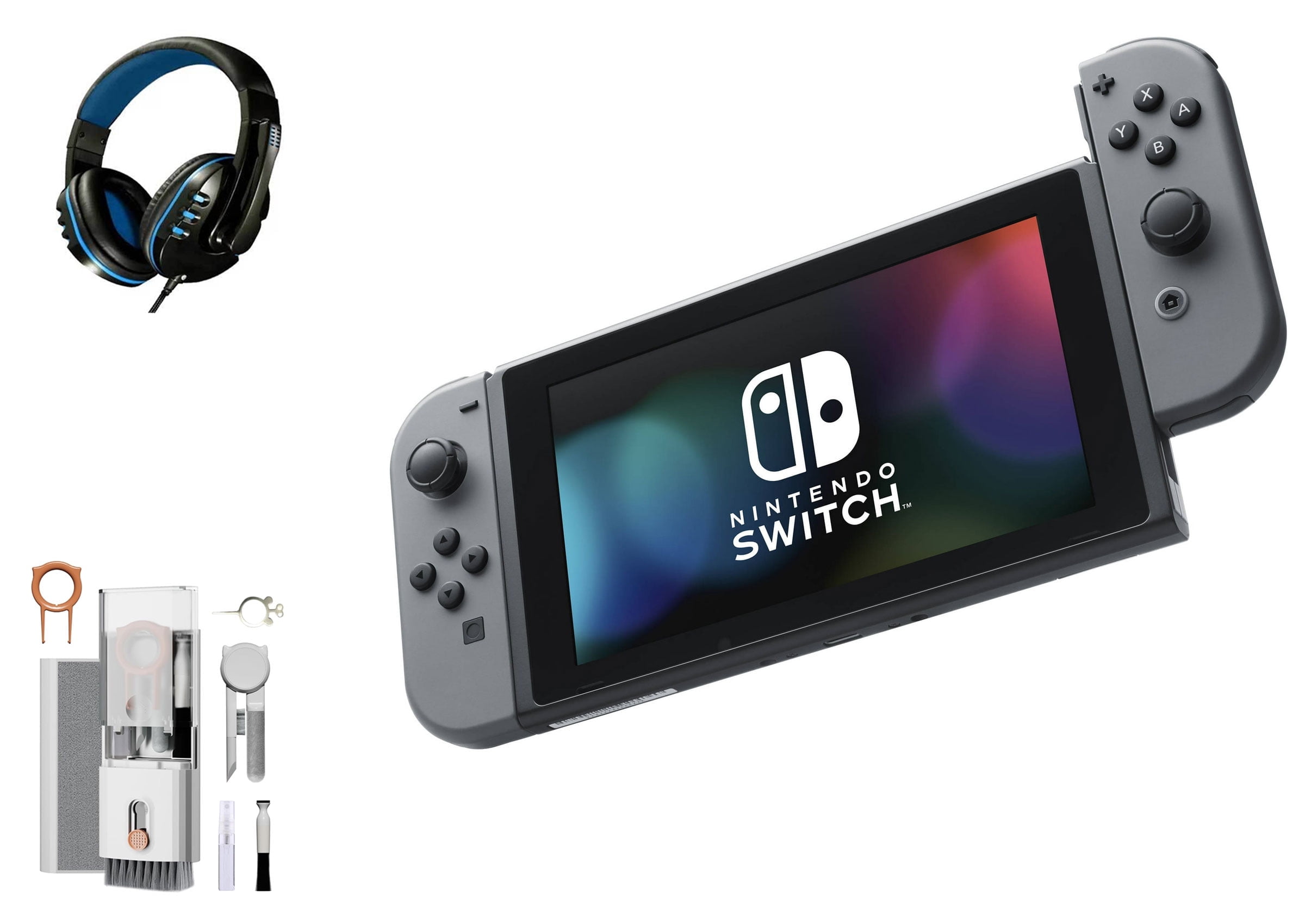 Pre-Owned Nintendo Switch - Gray & Gray Joy-Con with HDMI Cable
