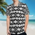 thumbnail image 5 of High Quality Hawaiian Shirts for Men Short Sleeve Aloha Beach Shirt Floral Summer Casual Button Down Shirts Blouses ZPOHIU, 5 of 7
