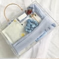 thumbnail image 4 of tamizeot Exquisite Handle Portable Flower Gift Box With Handles Acrylic Floral Boxes Elegant Presentation Bridal Showers, 4 of 6