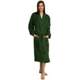 thumbnail image 1 of TowelSelections Women's Kimono Robe Turkish Cotton Soft Terry Bathrobe X-Small/Small Green, 1 of 3