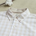 thumbnail image 2 of Dubinik Mens Short Sleeve Button Down Shirts 100% Cotton Plaid Men's Casual Button-Down Shirts with Pocket, 2 of 6