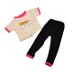 thumbnail image 2 of Camiseta de muñecas Sunnimix Ropa para muñeca americana de 18 pulgadas Rainbow Beige, 2 of 4