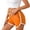 Orange, variant on Gtoiithly Womens Sweat Shorts with Pockets Cotton Trendy Drawstring Summer Workout Running Casual Lounge Athletic Shorts for Women Blue L