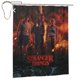 thumbnail image 1 of Juego de cortina de ducha Stranger Things con gancho, decoración para el baño, fácil cuidado, lavable a máquina, tela de poliéster duradera, cortina de ducha de tela impermeable, 66 x 72 pulgadas, 1 of 8