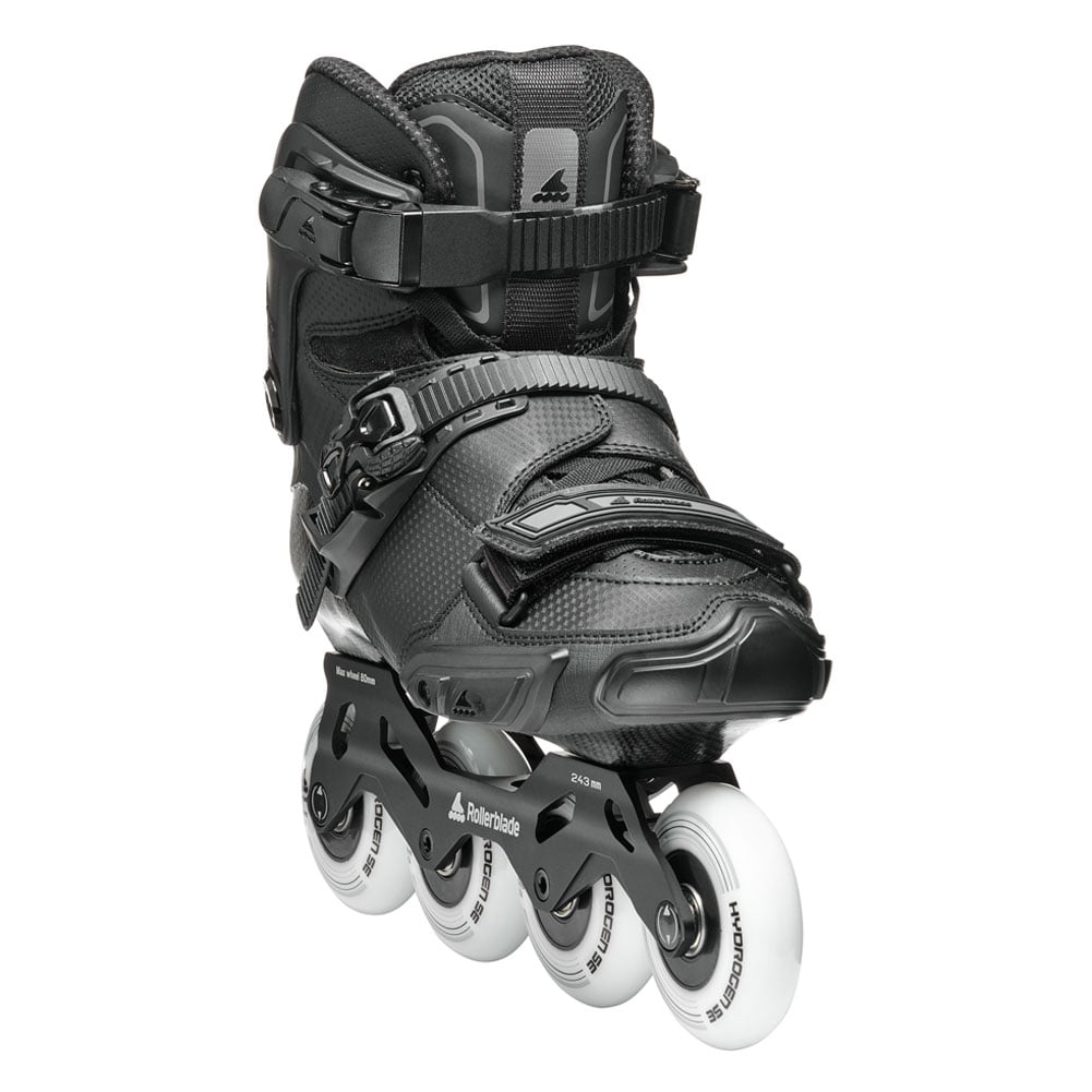 ROLLERBLADE Adult Male Crossfire Black Inline Skates, Size: 11 (07222700100-11)