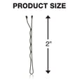 thumbnail image 6 of Conair Styling Essentials Bobby Pins, Black, 75 Count, 6 of 6