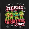 thumbnail image 3 of Teenage Muntant Ninja Turtle - Merry Christmas Dude - Toddler And Youth Short Sleeve Graphic T-Shirt, 3 of 5