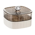 thumbnail image 4 of Tongina Divided Serving Tray Snack Fruit Plate Compartments Snack Tray Snack Platter for Party Wedding Entertaining Dried Fruits Nuts 2 double layer, 4 of 8