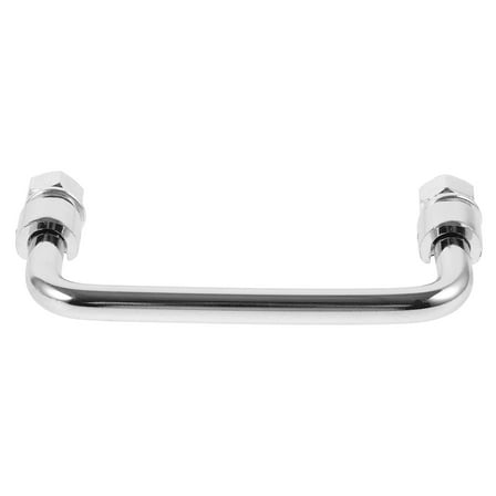 OUNONA Folding Pull Handle Replacement Toolbox Handle For Chest Case Storage Boxes