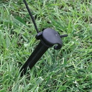 Adams Manufacturing, Outdoor Tie-Down Stakes, 6 Count, 100% Glass Filled Nylon