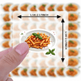 thumbnail image 4 of Tasty Stationery Stickers Kids Stickers Food Funny Stickers for Notebooks Suitcase, 4 of 9