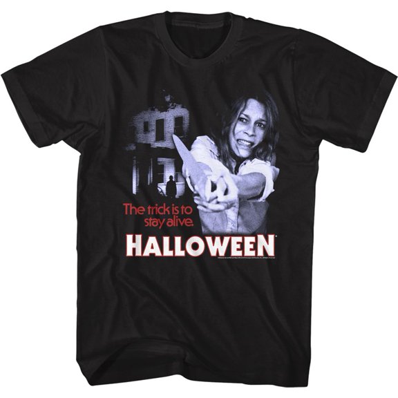 Halloween Stayin ALive Black Adult T-Shirt 6Xl