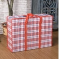 thumbnail image 3 of Portable Plastic Jumbo Laundry Zipped Reusable Large Strong Shopping Storage Bag, 3 of 5