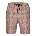 thumbnail image 3 of Salouo Insects Spiders Pattern Swim Trunks for Men,Men's Hawaiian Bathing Suit Swimsuits Quick Dry Swimming Board Shorts Beach Shorts with Pockets-XX-Large, 3 of 6
