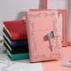 thumbnail image 5 of Diario con candado y llave LANNMXG A5 rosa, 5 of 5