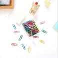 thumbnail image 3 of Clips de papel, 240 piezas Clip de papel de colores de tamaño mediano, Clips de papel de colores surtidos, Clips de papel para trámites, oficina, escuela y uso personal, 3 of 5