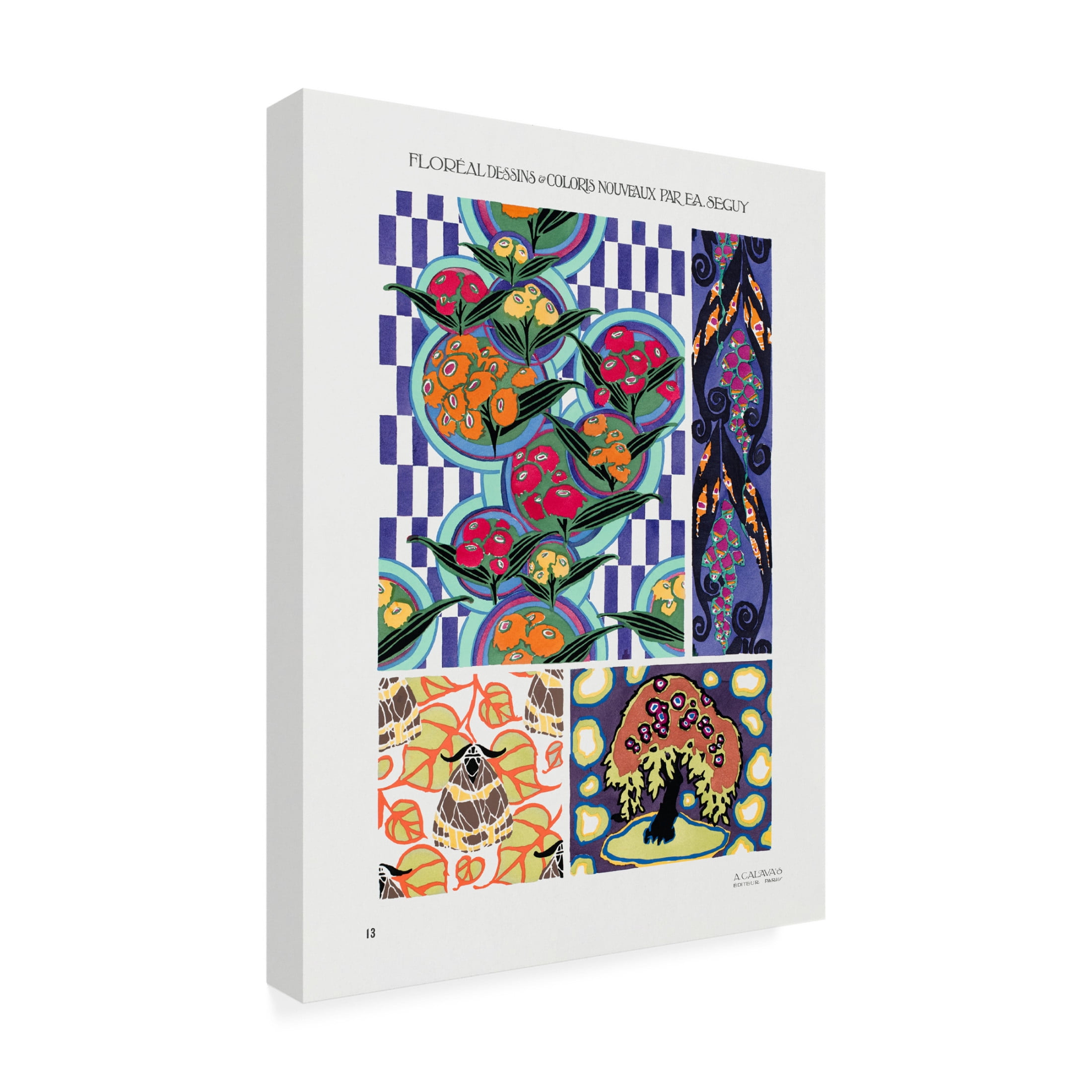 Trademark Fine Art Pictufy Pattern 13 Canvas Wall Art