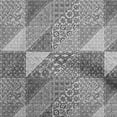 thumbnail image 1 of oneOone Tissu Polyester Spandex Gris Motif Bloc Mixte Matériel de Robe Tissu Imprimé Tissu au Mètre 56 Pouces de Large, 1 of 4