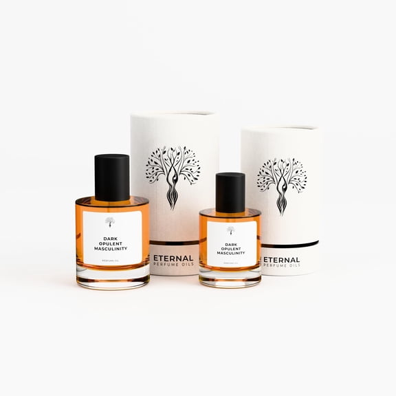 Eternal Perfume Oils Dark Opulent Masculinity Perfume Oil for Women & Men, 1.69 fl oz Bonus 1 fl oz Dropper Bottles (Pack of 2), Alcohol-Free Long-Lasting Concentrated Fragrance