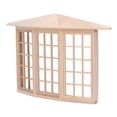 thumbnail image 2 of Muebles De Casa De Muñecas, Madera De Abedul, Ventana De Bahía En Miniatura De Tacto Cómodo, Suave Y Resistente Para Casa De Muñecas 1/12 ANGGREK Miniature Window, 2 of 8