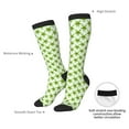 thumbnail image 4 of Sikiie Cute green monster Knee Socks, High Socks Long Stretchy Sock Women Knee High Stocking, Long Socks for Women, 4 of 6
