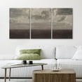 thumbnail image 2 of PixonSign Canvas Print Wall Art Set Storm Cloud Pastoral Country Farmhouse Landscape Nature Wilderness Illustrations Modern Art Decorative Rustic Relax Colorful for Bedroom - 24"x36"x3, 2 of 5