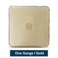 thumbnail image 1 of Tuya ZigBee Light Smart Switch Home Office Control táctil inalámbrico Interruptor de lámpara WiFi Panel de control inteligente, Dorado, 1 unidad Speravity EL001893-07B, 1 of 2