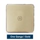 thumbnail image 1 of Tuya ZigBee Light Smart Switch Home Office Control táctil inalámbrico Interruptor de lámpara WiFi Panel de control inteligente, Dorado, 1 unidad Scienceny EL001893-07B, 1 of 2