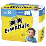 Bounty Essentials Select-A-Size Paper Towels - 6 Big Rolls