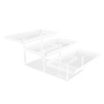 thumbnail image 1 of 3 Tier Acrylic Display Riser Shelf Display Stand,Dessert Cupcakes Stand Makeup Perfume Holder Style A, 1 of 10