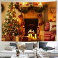 thumbnail image 2 of PRATYUS Christmas Spirit Print Tapestry Wall Hanging for Home Decor 80*60in, 2 of 5