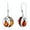 Cat & Moon, variant on Sterling Silver Natural Amber Earrings - Natural Gemstone Jewelry - Genuine Amber Earrings for Women - Owl Amber Dangling Earrings
