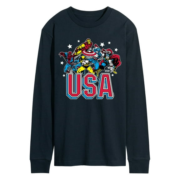 Marvel - USA - Men's Long Sleeve Graphic T-Shirt