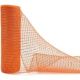 thumbnail image 5 of Orange Decor Mesh Ribbon for Easter Wreath Metallic Foil Mesh Ribbon for Home Decor Craft Spring Holiday Party 10 Inch 10 Yards, 5 of 6
