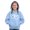Light Blue, variant on Mercatoo Girls Cute Hoodi𝐞s Heart Graphic Cotton Fleece Pullover Hoodi𝐞 Sweatshirts Teen Kids Loose Soft Outwear with Pockets