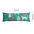 thumbnail image 3 of Paw Print Body Pillow Cover 20x54 - Breathable Full Body Pillowcase - Cute Dog Pattern for Pet Lovers, 3 of 3