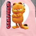 thumbnail image 3 of Garfield - Garfield Movie Vertical - Toddler & Youth Girls Raglan Graphic T-Shirt, 3 of 5